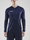 Craft Sport-Langarmshirt (Trikot) Squad Solid - hohe Elastizität, ergonomisches Design - navyblau Herren