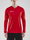 Craft Sport-Langarmshirt (Trikot) Squad Solid - hohe Elastizität, ergonomisches Design - rot Herren