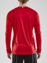 Craft Sport Long-sleeved Shirt (Jersey) Squad Solid - high elasticity, ergonomic design - red Men