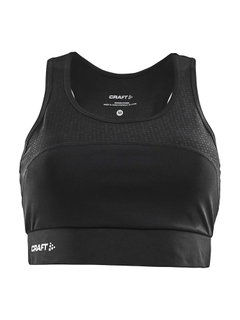 Craft Sports Bra Top Rush (Jersey Lining) black Women