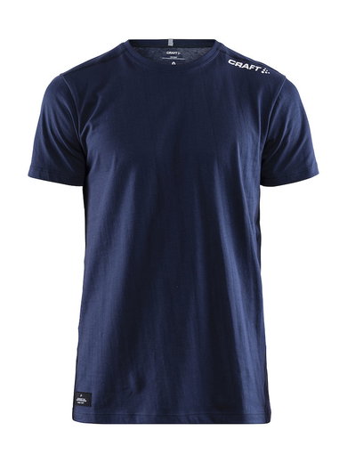 Craft Sport-Tshirt Community Mix (Baumwolle) navyblau Herren