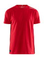Craft Sport-Tshirt Community Mix (Baumwolle) rot Herren