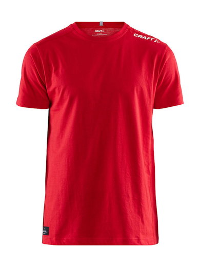Craft Sport-Tshirt Community Mix (Baumwolle) rot Herren
