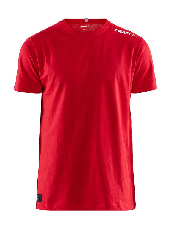 Craft Sport-Tshirt Community Mix (Baumwolle) rot Herren