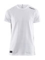 Craft Sport-Tshirt Community Mix (Baumwolle) weiss Herren