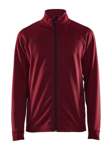 Craft Trainingsjacke ADV Unify (funktionelles Recyclingpolyester) bordeaux/rot Herren
