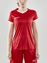 Craft Sport-Shirt (Jersey) Progress 2.0 Solid Jersey - lightweight, functional - red Women