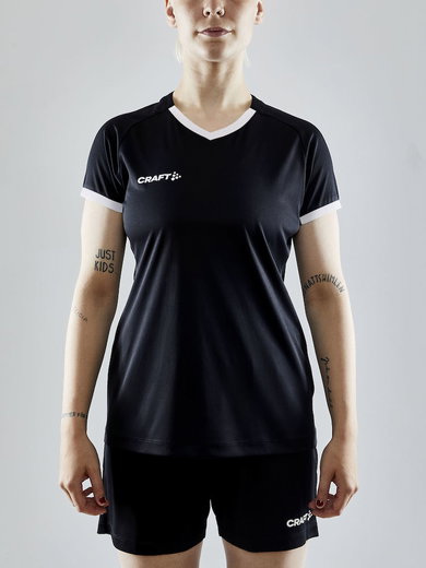 Craft Sport-Shirt (Trikot) Progress 2.0 Solid Jersey - leicht, funktionell - schwarz Damen