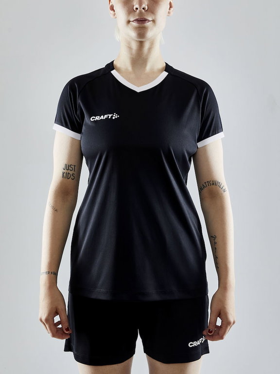 Craft Sport-Shirt (Trikot) Progress 2.0 Solid Jersey - leicht, funktionell - schwarz Damen