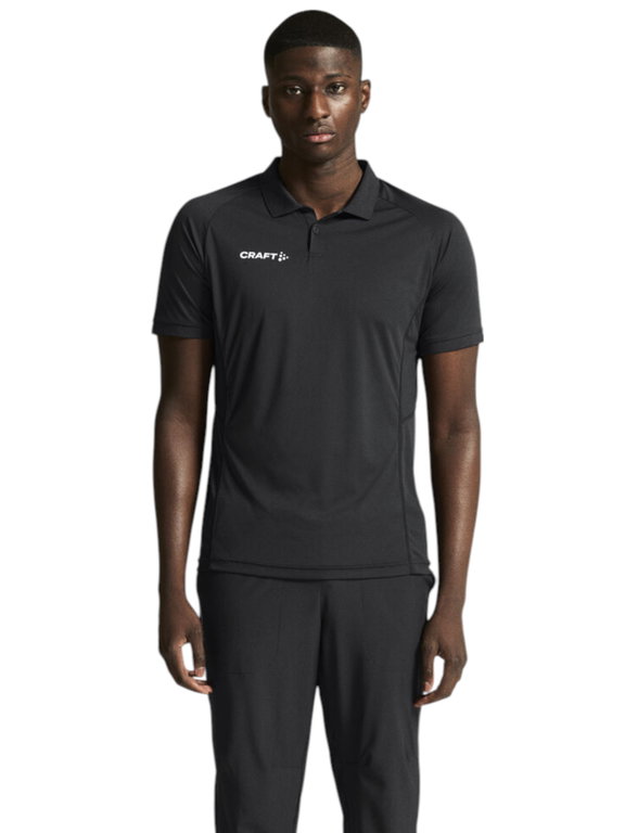 Craft Sport-Polo Ability (hoher Tragekomfort) schwarz Herren