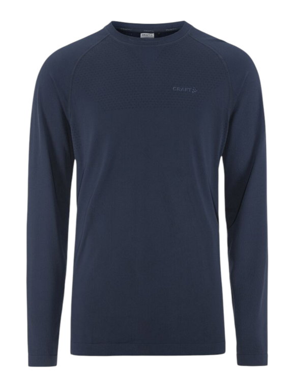 Craft Active Comfort Long Sleeve Base Layer Shirt 2 (soft and functional fabric) navy blue men's