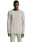 Craft Funktionsunterwäsche Langarmshirt Active Comfort 2 (weicher und funktioneller Stoff) hellgrau Herren