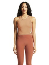 Craft Sport Tank Collective Rib (ribbed structure, elastic material) brown ladies