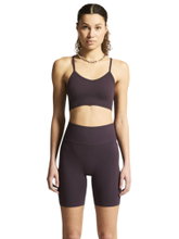 Craft Sport Bra Collective Rib Strap Sports Bra (ribbed structure, elastic material) plum violet ladies