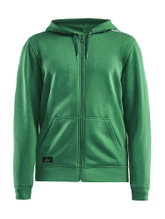 Craft Hoodie Community FZ Hoodie (Front Zipper, sporty fit) green Men