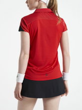 Craft Sport Polo Pro Control Impact (light, breathable) red Women
