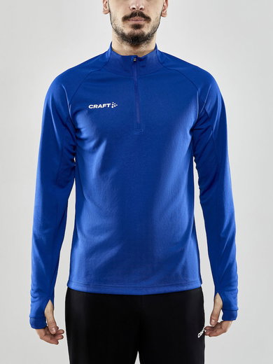 Craft Sport-Langarmshirt Evolve Halfzip - strapazierfähig, aus Stretchmaterial - kobaltblau Herren