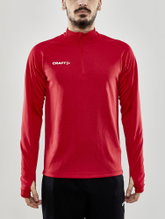 Craft Sport-Langarmshirt Evolve Halfzip - strapazierfähig, aus Stretchmaterial - rot Herren