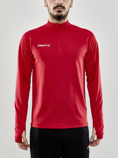 Craft Sport-Langarmshirt Evolve Halfzip - strapazierfähig, aus Stretchmaterial - rot Herren