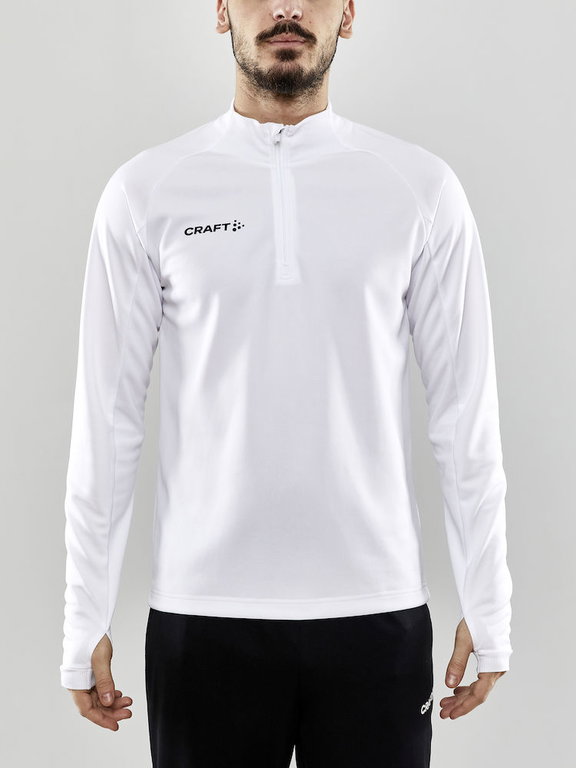 Craft Sport-Langarmshirt Evolve Halfzip - strapazierfähig, aus Stretchmaterial - weiss Herren