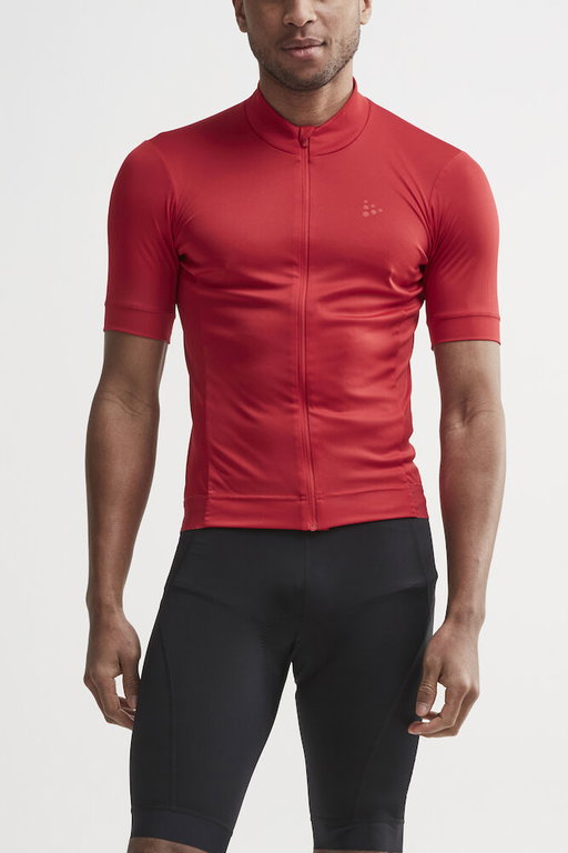 Craft Fahrrad-Tshirt Core Essence Jersey Tight Fit (optimale Bewegungsfreiheit) rot Herren