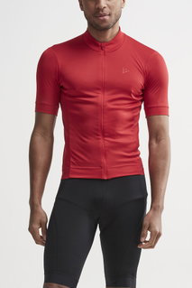 Craft Bike T-shirt Core Essence Jersey Tight Fit (optimal freedom of movement) red Men