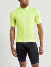Craft Fahrrad-Tshirt Core Essence Jersey Tight Fit (optimale Bewegungsfreiheit) neongelb Herren