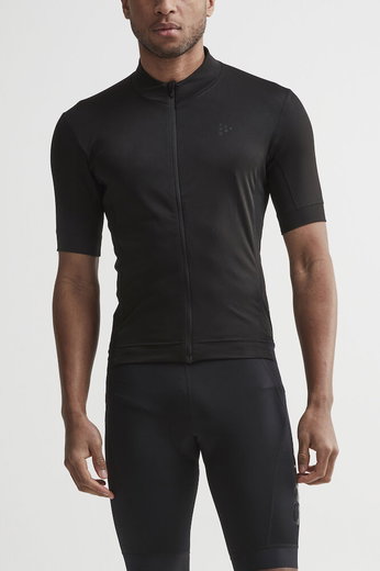 Craft Fahrrad-Tshirt Core Essence Jersey Tight Fit (optimale Bewegungsfreiheit) schwarz Herren