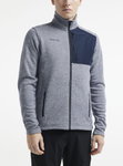 Craft Fleecejacke ADV Explore Heavy (100% rec. Polyester) blau Herren