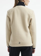 Craft Fleece Jacket ADV Explore Pile (100% Polyester, warm, soft) beige/black Women