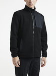 Craft Fleecejacke ADV Explore Pile (100% Polyester, warm, weich) schwarz Herren