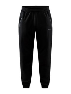 Craft Freizeithose Core Soul Sweatpants (weiches Material, Seitentaschen mit Reissverschluss) lang schwarz Herren