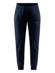 Craft Freizeithose Core Soul Sweatpants (weiches Material, Seitentaschen mit Reissverschluss) lang darknavy Damen