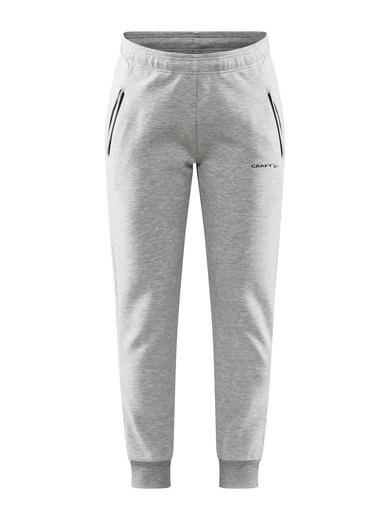 Craft Leisure Pants Core Soul Sweatpants (soft material, side pockets with zipper) long light grey Women