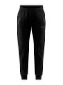 Craft Freizeithose Core Soul Sweatpants (weiches Material, Seitentaschen mit Reissverschluss) lang schwarz Damen