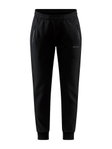Craft Freizeithose Core Soul Sweatpants (weiches Material, Seitentaschen mit Reissverschluss) lang schwarz Damen