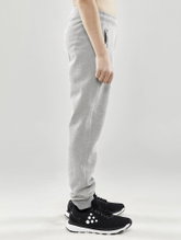 Craft Leisure Pants Core Soul Sweatpants (soft material, side pockets with zipper) long light grey Kids