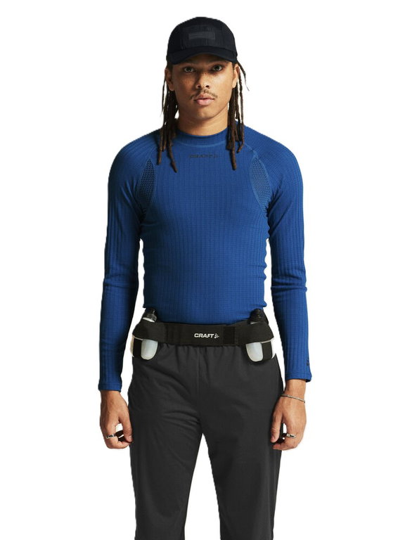 Craft Funktionsunterwäsche Langarmshirt Pro Active Extreme X (leichtes und sehr elastisches Material) blau Herren