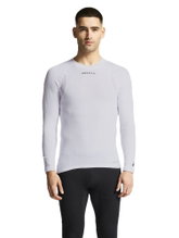 Craft Pro Active Extreme X Long Sleeve Base Layer Shirt (lightweight and very elastic material) white men's