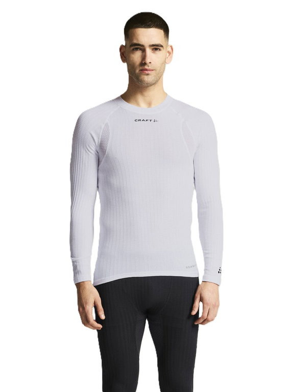 Craft Funktionsunterwäsche Langarmshirt Pro Active Extreme X (leichtes und sehr elastisches Material) weiss Herren