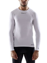 Craft Pro Active Extreme X Long Sleeve Base Layer Shirt (lightweight and very elastic material) white men's
