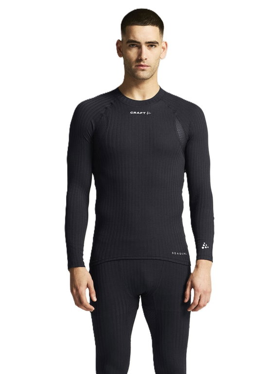 Craft Funktionsunterwäsche Langarmshirt Pro Active Extreme X (leichtes und sehr elastisches Material) schwarz Herren