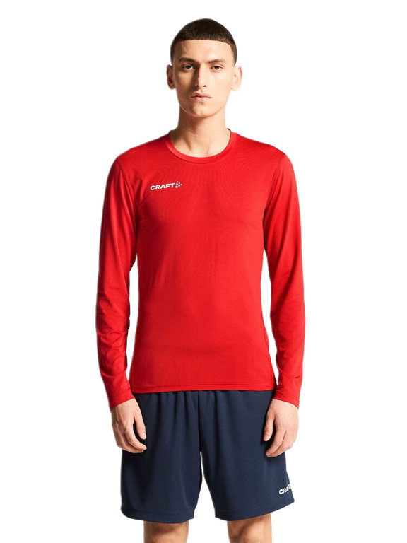 Craft Funktionsunterwäsche Langarmshirt Ability LS (Feuchtigkeitstransport, sehr elastisches Material) rot Herren