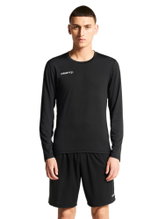 Craft Ability LS Long Sleeve Base Layer (Moisture Transport, Very Elastic Material) Black Men's