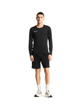 Craft Ability LS Long Sleeve Base Layer (Moisture Transport, Very Elastic Material) Black Men's