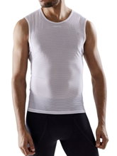 Craft Funktionsunterwäsche Tank-Top Pro Cool Mesh Superlight SL (Mesh-Gewebe, leicht) weiss Herren