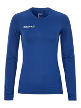 Craft Ability LS Long Sleeve Functional Underwear Top (Moisture Transport, Very Elastic Material) Blue Ladies