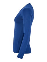 Craft Ability LS Long Sleeve Functional Underwear Top (Moisture Transport, Very Elastic Material) Blue Ladies
