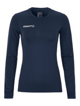 Craft Functional Underwear Long Sleeve Shirt Ability LS (Moisture Transport, Very Elastic Material) Navy Blue Ladies