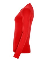 Craft Ability LS Long Sleeve Functional Underwear Shirt (Moisture Transport, Very Elastic Material) Red Ladies